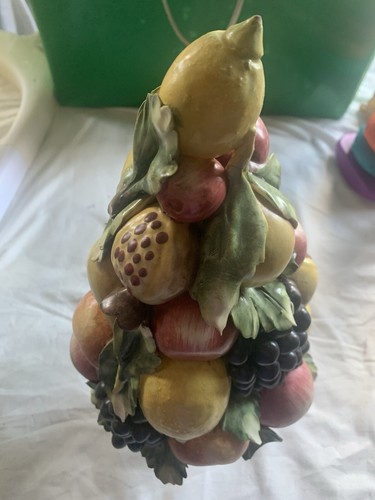 Capodimonte fruit tree table - fruit,