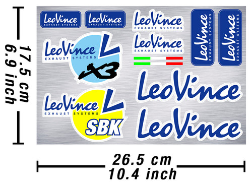 Leo vince decals stickers - leo,