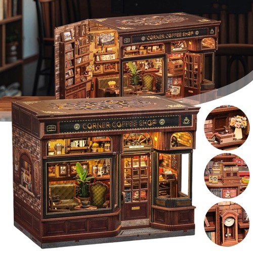 Diy miniature cafe model - diy,