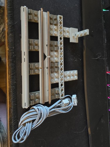 Lego monorail building - monorail,