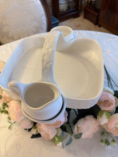 Bone china strawberry - china, basket