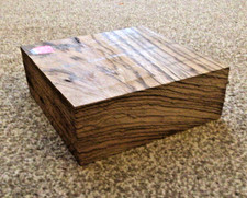 ZEBRANO WOOD BOWL TURNING