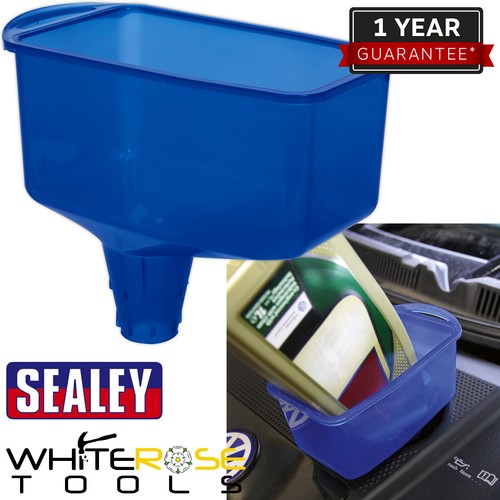 Sealey oil funnel rectangular - sealey,