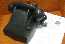Vintage Crank Magneto Telephone Ericsson Black Bakelite N2124A 20T Prop?