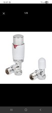 Flomasta White/Chrome TRV