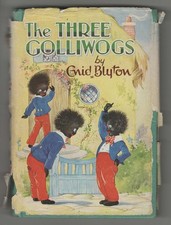 The THREE GOLLIWOGS  Hardback Book Dean & Son Ltd 1969 Enid Blyton with dust jac
