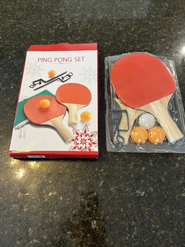 Ping pong paddle set table - pong,