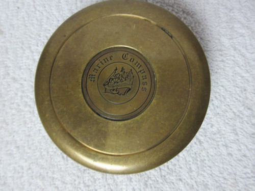 Vintage brass marine - brass,