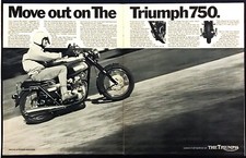 1969 Triumph 750 Motorcycle