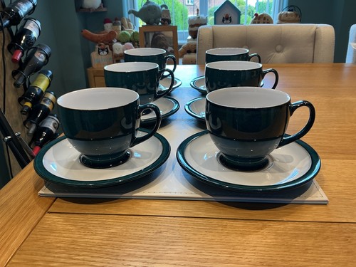 Denby greenwich cups and - greenwich,