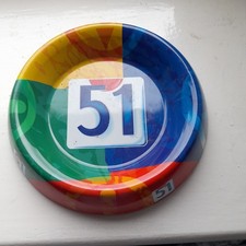 Pastis 51 Ashtray Metal french vintage aperitif pastis pernod bar party nibbles