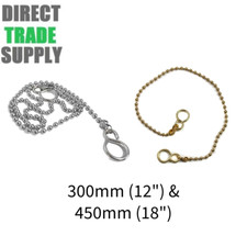 Chrome & Brass Sink Basin Ball