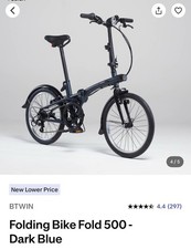 BTWIN 500 Folding Bike 20-inch