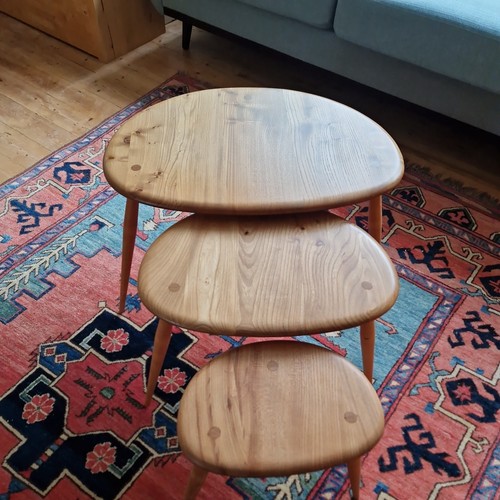 Ercol pebbles nest tables - nest,