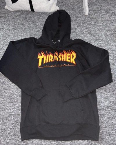 Thrasher flame logo - logo, hoodie