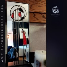 Red and Black Hand Made Rennie