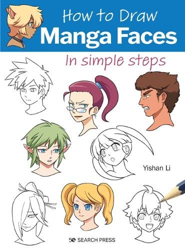 How draw manga faces - draw:, in