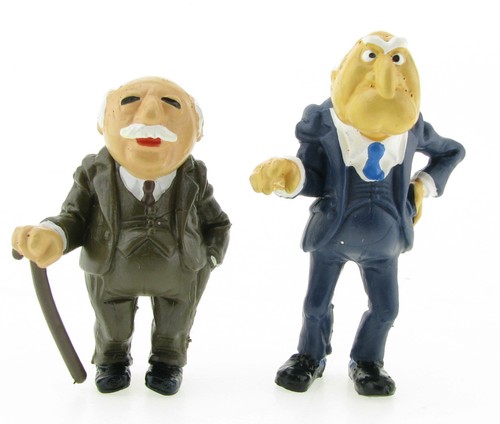 Schleich grandpa statler and - schleich,