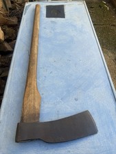 Large Antique Wood Chopping