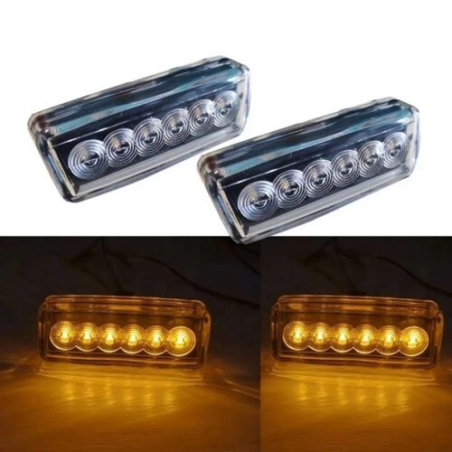 Led amber turn signal - 2x,