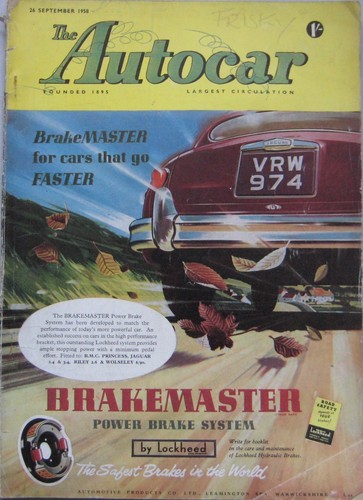 Autocar magazine september - magazine,