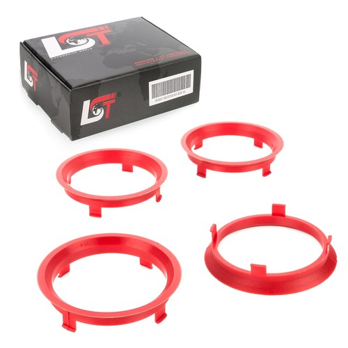 Centering rings spacers red - rings,