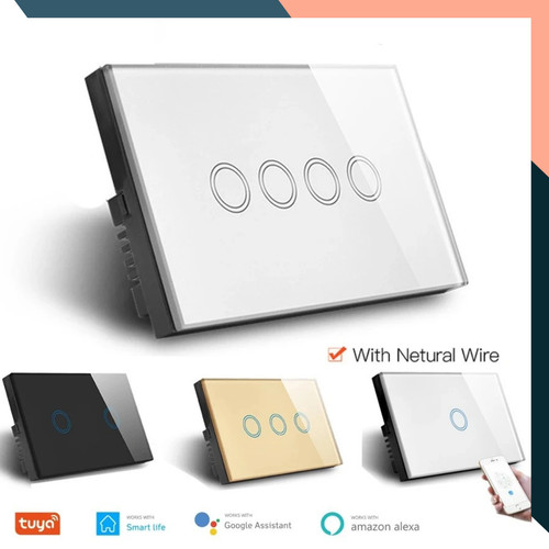 Smart touch light switch - wi-fi,