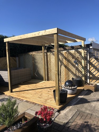Wooden pergola free - pergola, fitting
