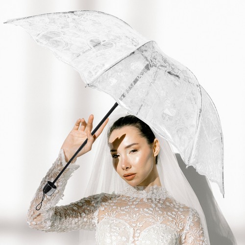 Lace umbrella unique wedding - umbrella,