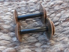 Haldane spinning wheel bobbins