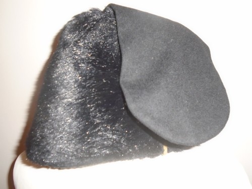 Busby black fur with - black, bag