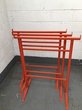 3 x No Size 3 Adjustable Builders Trestles / Trestle Band Stands
