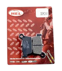 Hel rear brake pads for - rear, yamaha