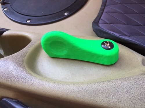 Hobie kayak handle rudder
