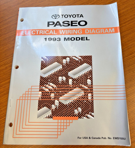Toyota paseo electrical wiring - electrical,