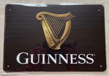 GUINNESS HARP METAL PLAQUE