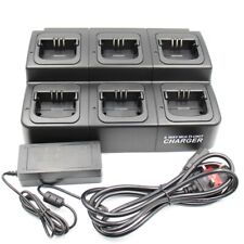 Six Way Multi Charger for Motorola R2, DP1400, CP040