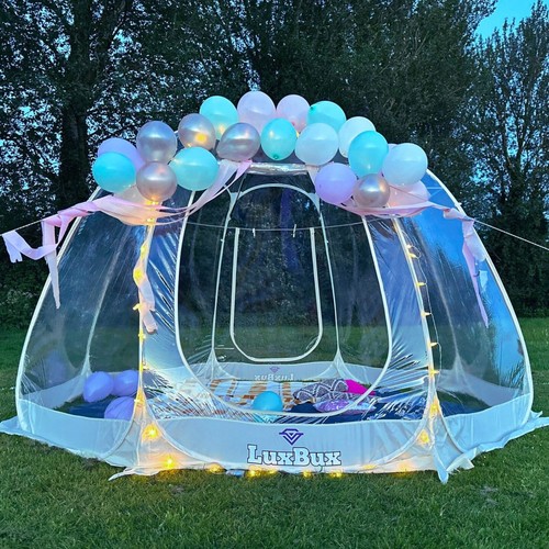 Luxbux bubble tent pop - luxbux, up