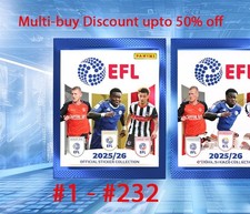 PANINI EFL 2025/26 STICKER