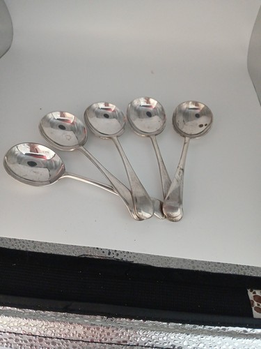 Epns soup spoons - s,