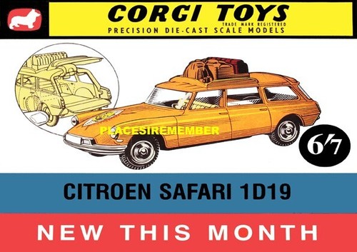Corgi toys citroen safari - toys,