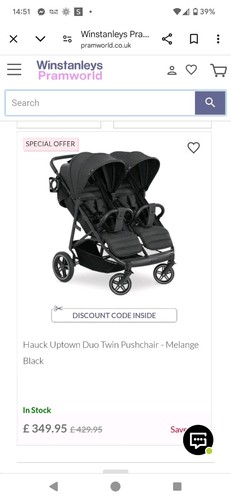 Hauck upton duo - upton,