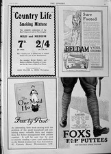 Old Antique Print 1916