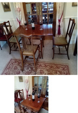 Extending Edwardian Oak dining