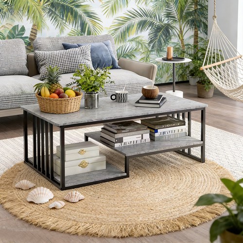 Tier faux marble coffee - 3-tier,