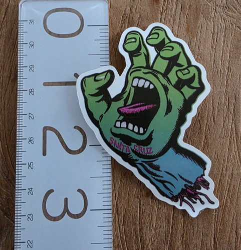 Santa cruz decal - santa,