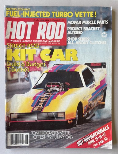 Hot rod magazine june - magazine, 1979