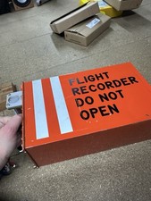 B&D PENNY GILES COCKPIT VOICE RECORDER BLACK BOX EX RAF NIMROD AIRCRAFT (CRASHED