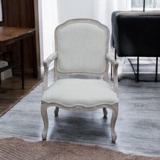 Louis Chair Oak Frame Cream