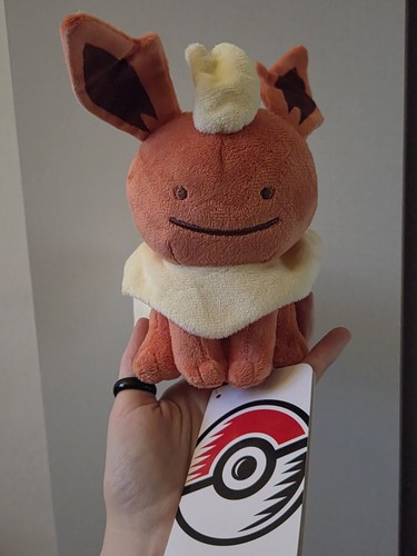 Ditto flareon plushie from - ditto,